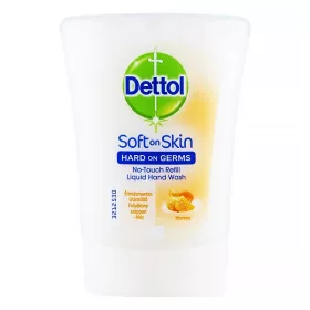   Érintés nélküli antibakteriális készülék utántöltő DETTOL vaníliás mézes 250 ml