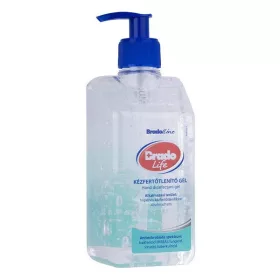 Kézfertőtlenítő gél BRADOLIFE pumpás 500 ml