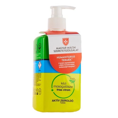 CLEANME_LIFE Mosogatószer CLEANME.LIFE friss citrom pumpás 500 ml