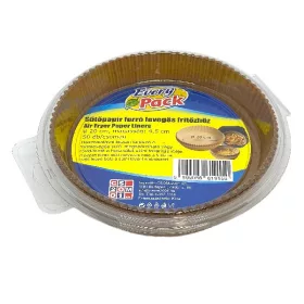   - Sütőpapír forró levegős sütőhöz  4,5cm magas 20cm átm 50 darabos