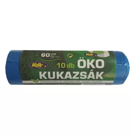 Szemeteszsák KELLY ÖKO 60x70 cm 60L 10 darabos