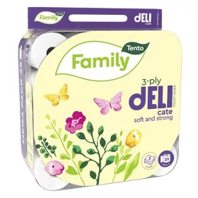 Toalettpapír TENTO Deli fehér 32 tekercses 3 rétegű