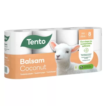 Toalettpapír TENTO Balsam vanilia 3 rétegű 8 tekercses