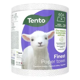   Kéztörlő tekercses háztartási TENTO Finest 55 m 1 tekercses 3 rétegű