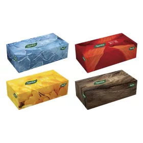 Papírzsebkendő TENTO Flatbox 3 rétegű 90 darabos dobozos