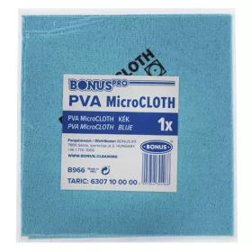   Törlőkendő mikroszálas BONUS pro PVA microloth Bioactive 39x36cm kék