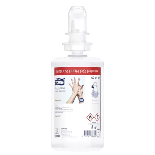 Kézfertőtlenítő gél TORK alkoholos 1 liter