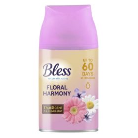   Automata légfrissítő utántöltő BLESS Floral Harmony 250 ml