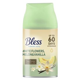   Automata légfrissítő utántöltő BLESS White flowers Melon&Vanilla 250 ml