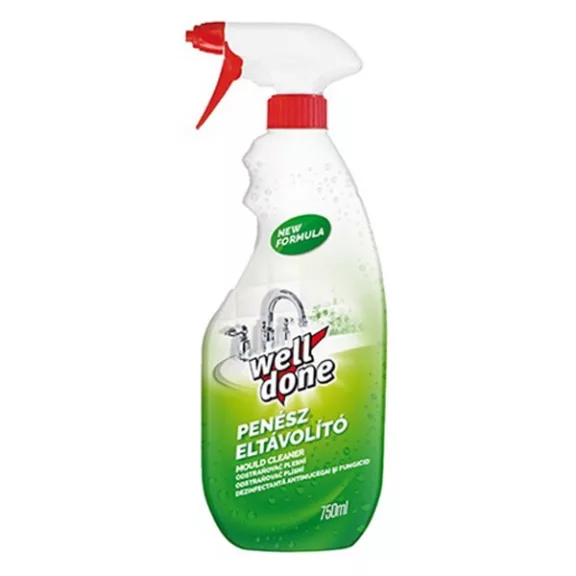 Penész eltávolító WELL DONE szórófejes 750 ml Penész eltávolító WELL DONE szórófejes 750 ml