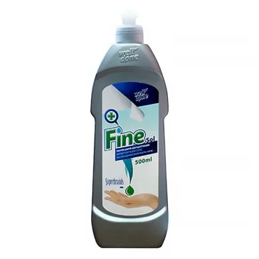   Fertőtlenítő kéztisztítószer WELL DONE Fine antibakteriális 500 ml