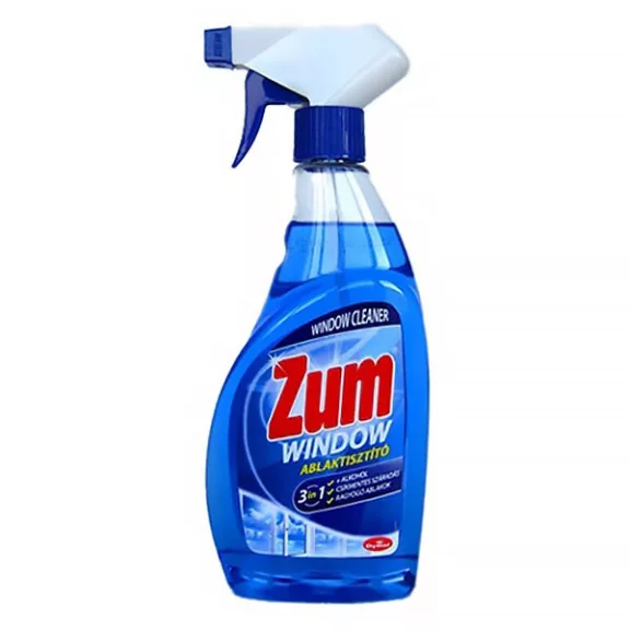 Ablaktisztító szórófejes ZUM 500 ml Ablaktisztító szórófejes ZUM 500 ml
