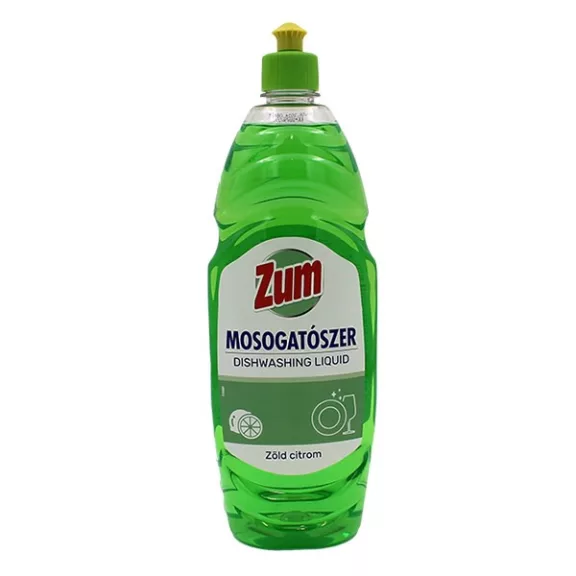 Mosogatószer ZUM zöld citromos 1L Mosogatószer ZUM zöld citromos 1L
