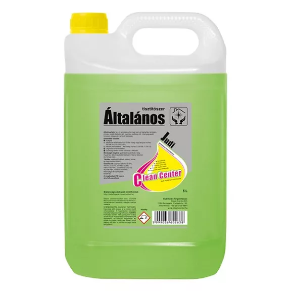 Általános tisztítószer CLEAN CENTER Judi 5L Általános tisztítószer CLEAN CENTER Judi 5L