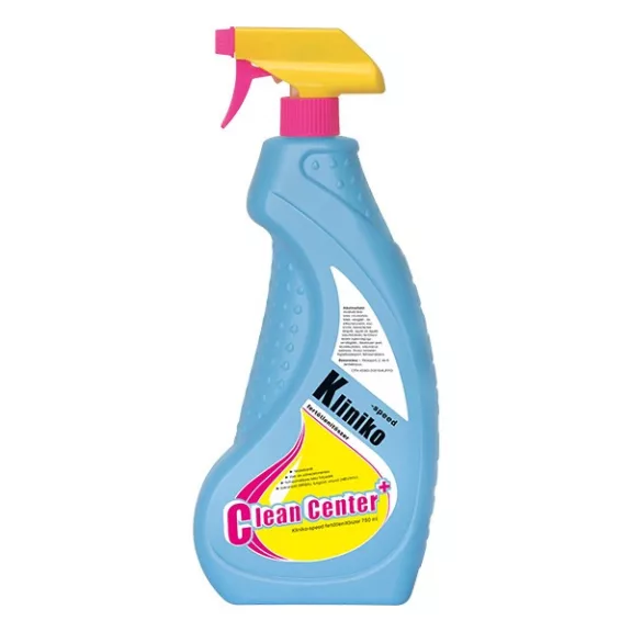 Fertőtlenítőszer szórófejes CLEAN CENTER Kliniko-speed 750 ml Fertőtlenítőszer szórófejes CLEAN CENTER Kliniko-speed 750 ml