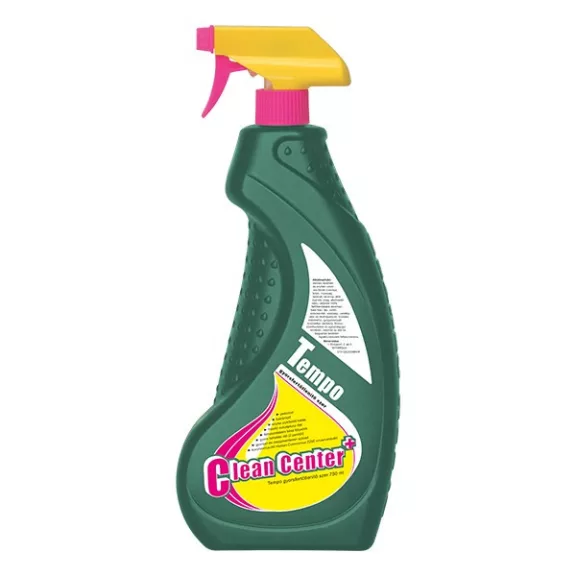 Fertőtlenítőszer szórófejes CLEAN CENTER Tempo 750 ml Fertőtlenítőszer szórófejes CLEAN CENTER Tempo 750 ml