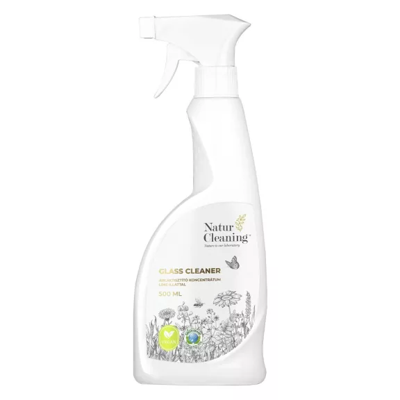 Ablaktisztító NATURCLEANING lime illattal 500 ml Ablaktisztító NATURCLEANING lime illattal 500 ml