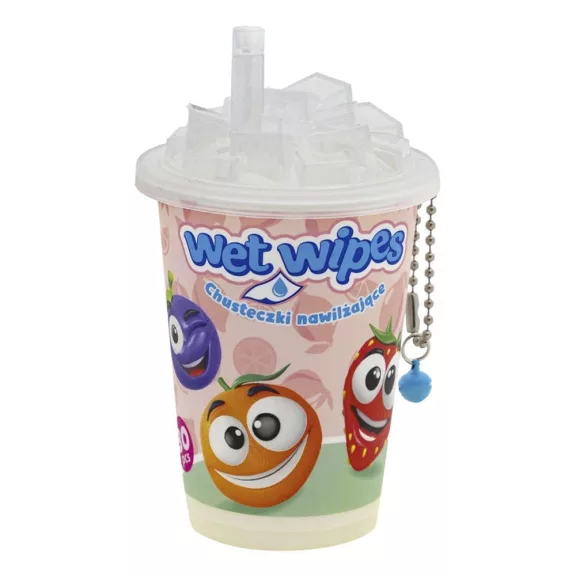Nedves törlőkendő ASTRA CARE Shake Fruits 70×140mm 30 darabos Nedves törlőkendő ASTRA CARE Shake Fruits 70×140mm 30 darabos