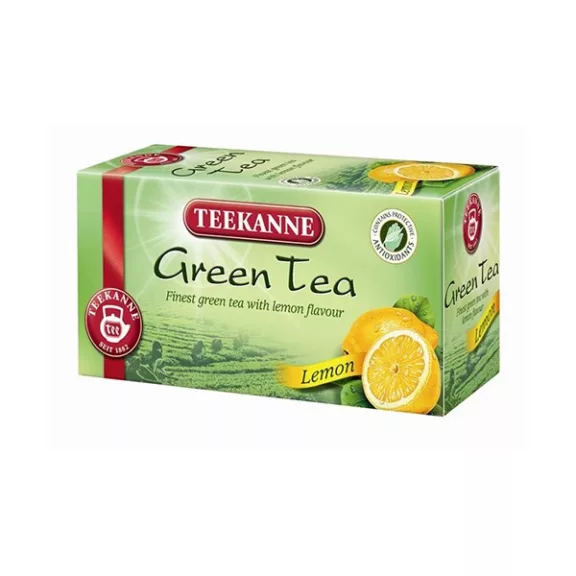 Zöld tea TEEKANNE citrom 20 filter/doboz Zöld tea TEEKANNE citrom 20 filter/doboz