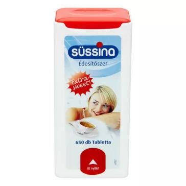 Édesítőszer SÜSSINA 650 darabos