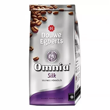 Kávé szemes DOUWE EGBERTS Omnia Silk 1 kg