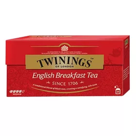 Fekete tea TWININGS English Breakfast 25x2 g