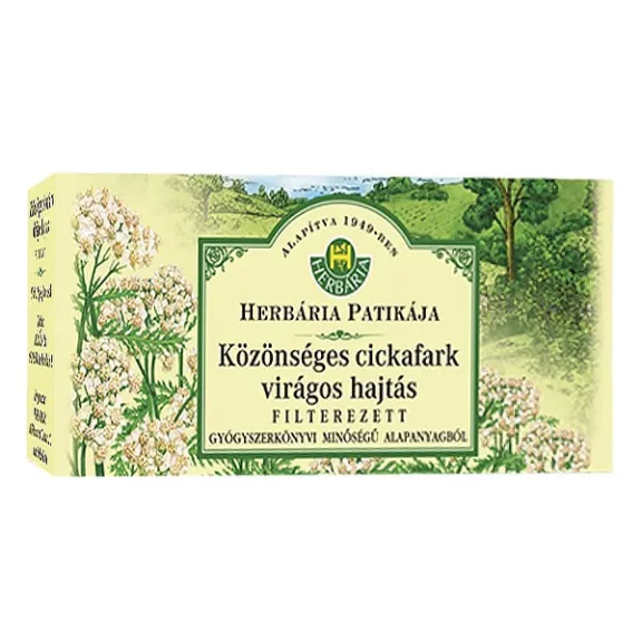 Herbatea HERBÁRIA közönséges cickafark 25x1,2 g Herbatea HERBÁRIA közönséges cickafark 25x1,2 g