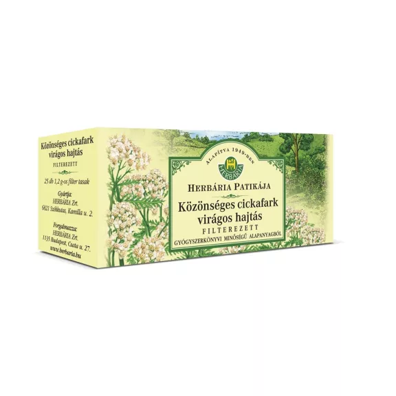 Herbatea HERBÁRIA közönséges cickafark 25x1,2 g Herbatea HERBÁRIA közönséges cickafark 25x1,2 g