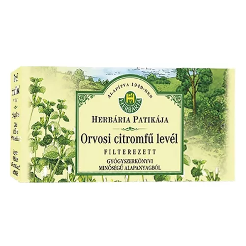 Herbatea HERBÁRIA orvosi citromfű levél 25x1 g