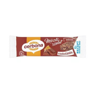 Müzliszelet CERBONA csokis 20 g