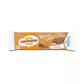 Müzliszelet CERBONA kávés 20 g