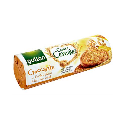 Gabonakeksz GULLON élelmi rostban gazdag puffasztott rizzsel 265 g