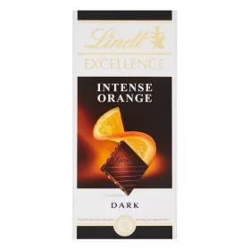   Étcsokoládé táblás LINDT Excellence narancsos étcsokoládé 100 g