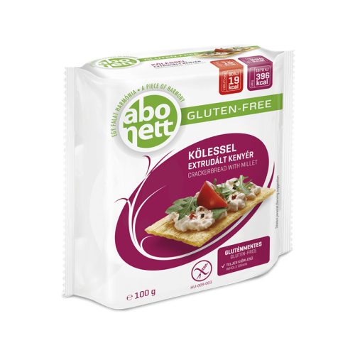 Extrudált kenyér ABONETT gluténmentes köleses 100 g