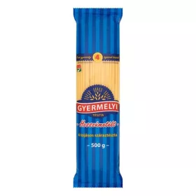 Száraztészta hosszúmetélt GYERMELYI 4 tojásos 500 g