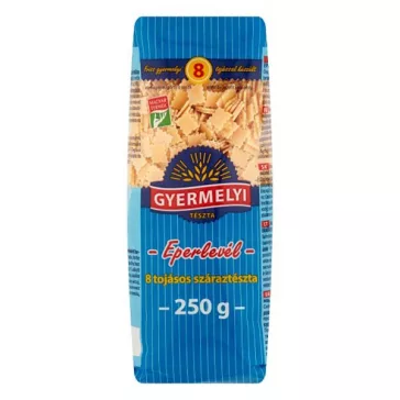 Száraztészta eperlevél GYERMELYI 8 tojásos 250 g