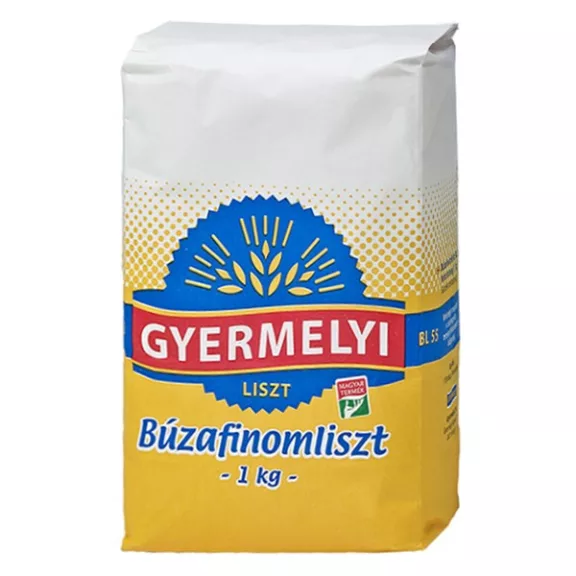 Búzafinomliszt BL55 GYERMELYI 1 kg Búzafinomliszt BL55 GYERMELYI 1 kg