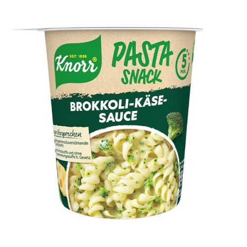Instant tészta KNORR Snack Brokkoli-sajt szósz 62 g