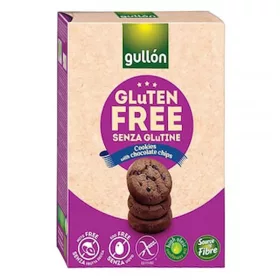 Keksz GULLON Choco Chips gluténmentes 200 g