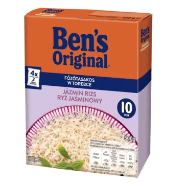   UNCLE BENS Főzőtasakos rizs UNCLE BEN'S jázmin 4x125 g