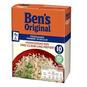   UNCLE BENS Főzőtasakos rizs UNCLE BEN'S hosszúszemű 4x125 g