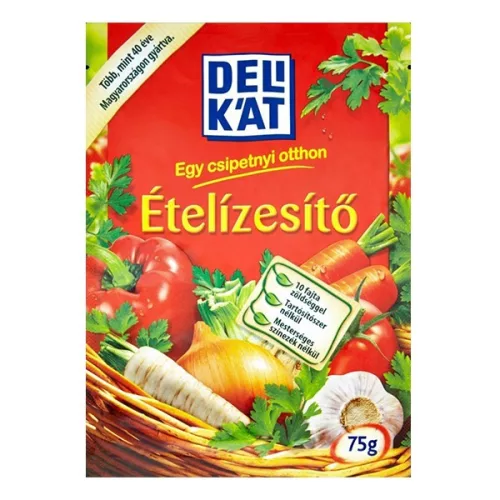 Ételízesítő DELIKÁT jódozott sóval 75 g