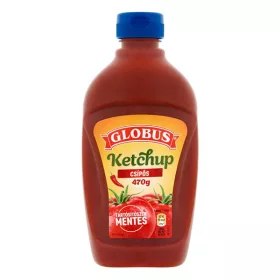 Ketchup GLOBUS Csípős flakonos 470 g
