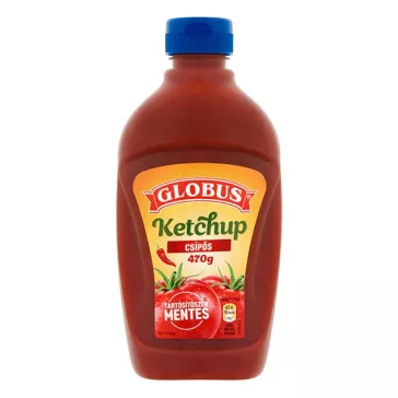 Ketchup GLOBUS Csípős flakonos 470 g