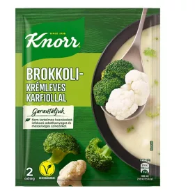 Instant KNORR Brokkolikrémleves karfiollal 51 g