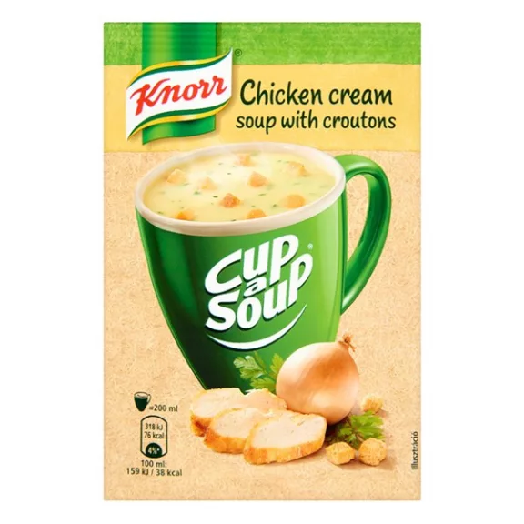 Instant KNORR Csirkekrémleves 16 g Instant KNORR Csirkekrémleves 16 g