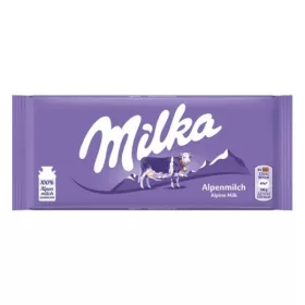 Csokoládé táblás MILKA Alpesi tej 90 g