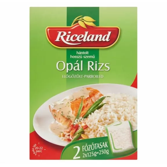 Főzőtasakos rizs RICELAND Opál 2x125 g Főzőtasakos rizs RICELAND Opál 2x125 g