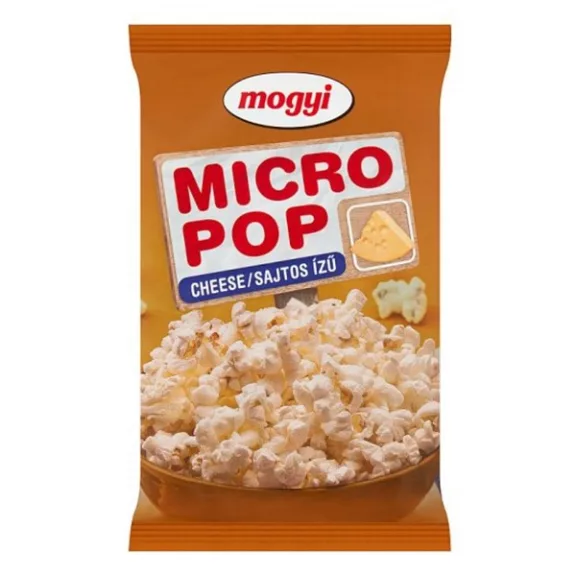 Pattogatni való kukorica MOGYI Micro Pop sajtos 3x100 g Pattogatni való kukorica MOGYI Micro Pop sajtos 3x100 g
