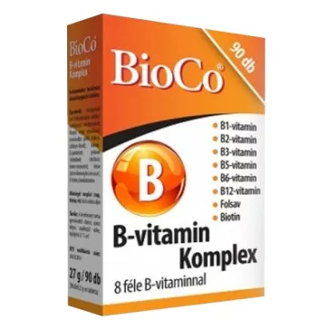 Vitamin BIOCO B-vitamin Komplex 90 darab